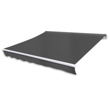 Gossi copertina pliabila motorizata, 400 cm, antracit