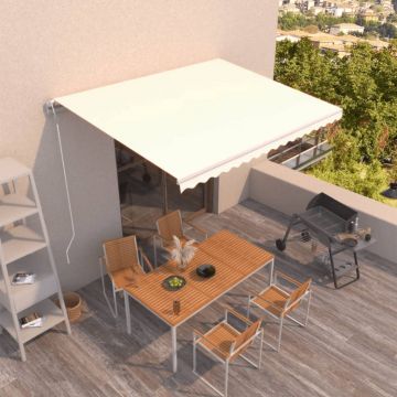 Gossi copertina retractabila automat, crem, 400x350 cm
