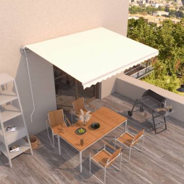 Gossi copertina retractabila automat, crem, 450x350 cm