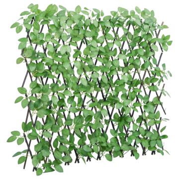 Gossi spalier cu iedera artificiala, extensibil, verde, 180x65 cm