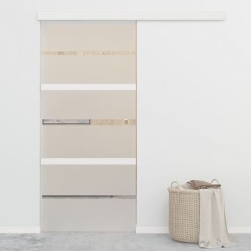 Gossi usa glisanta, argintiu, 90 x 205 cm, sticla esg si aluminiu
