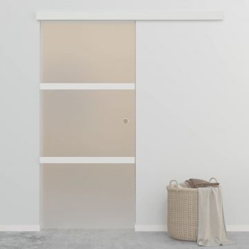 Gossi usa glisanta, argintiu, 90 x 205 cm, sticla esg si aluminiu