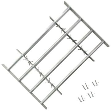 Grilaj de siguranta pentru ferestre cu 4 bare transversale 700-1050 mm