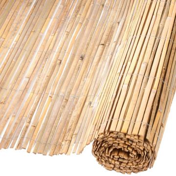 Nature paravan de gradina, 1,5 x 5 m, bambus