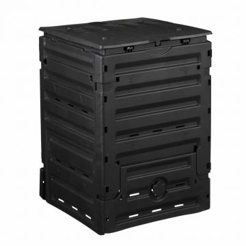 Nature pubela compost, negru, 300 l
