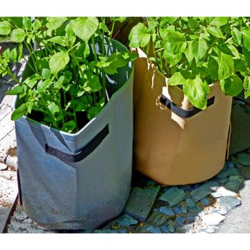 Nature sac de cultura cartofi, 37 l, antracit
