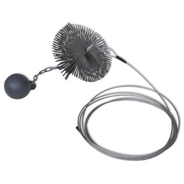Perie rotunda pentru curatat cosul de fum diametru 15 cm