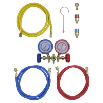Set manometru presiune cu 2 cai, pentru aer conditionat