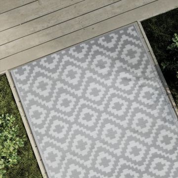 Gossi covor de exterior, arakil gri, 120x180 cm, pp