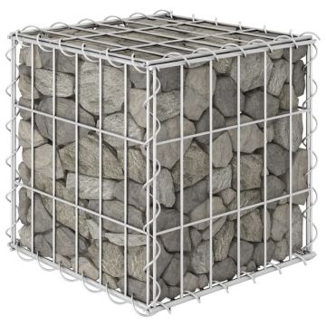 Gossi gabion cub strat inaltat, 30 x 30 x 30 cm, sarma de otel