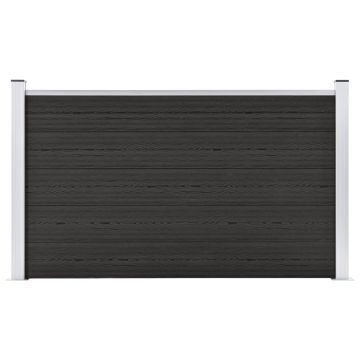 Gossi gard de gradina, gri, 180 x 105 cm, wpc