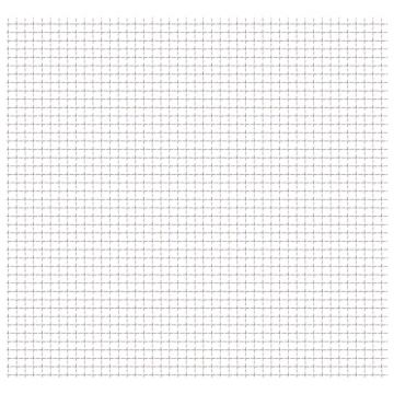 Gossi gard de sarma sertizata, 50x50 cm, 11x11x2 mm, otel inoxidabil