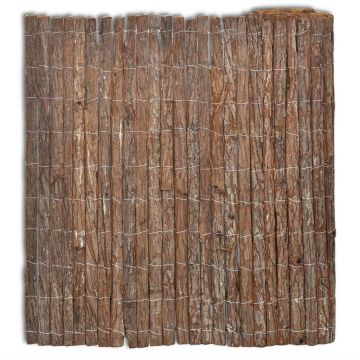 Gossi gard din scoarta de copac, 400 x 100 cm