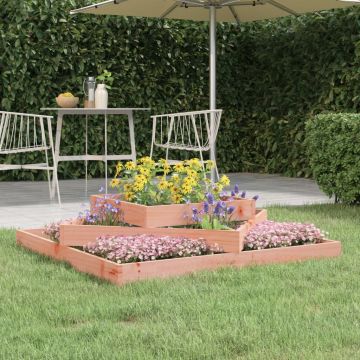 Gossi jardiniera, 112x112x27 cm, lemn masiv douglas