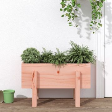 Gossi jardiniera de gradina, 62x30x38 cm, lemn masiv douglas