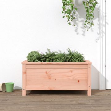 Gossi jardiniera de gradina, 82,5x40x39 cm, lemn masiv douglas