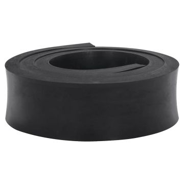 Gossi margine de cauciuc pentru plug de zapada negru 180x10x2 cm