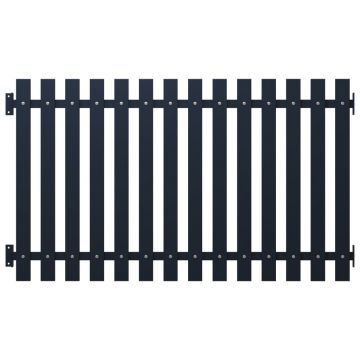 Gossi panou de gard antracit 170,5 x 75 cm otel vopsit electrostatic