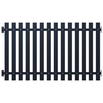 Gossi panou de gard antracit 170,5x100 cm otel vopsit electrostatic