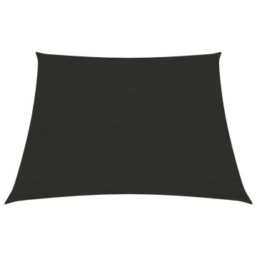 Gossi panza parasolar, negru, 3/4x3 m, hdpe, 160 g/m2