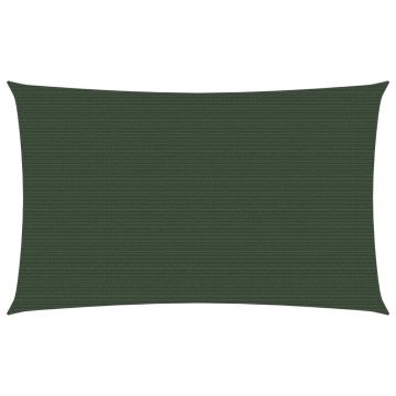 Gossi panza parasolar, verde inchis, 6x8 m, hdpe, 160 g/m2