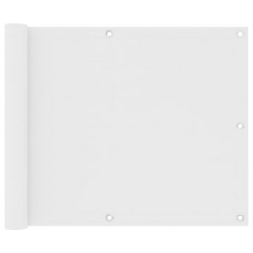 Gossi paravan de balcon, alb, 75 x 400 cm, tesatura oxford
