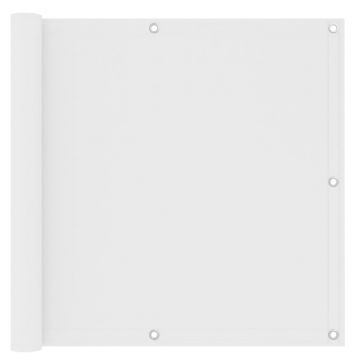 Gossi paravan de balcon, alb, 90 x 400 cm, tesatura oxford