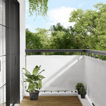 Gossi paravan de balcon, alb, 90x800 cm, 100% poliester oxford