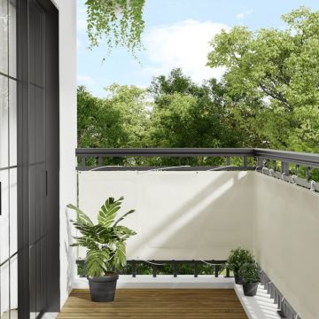 Gossi paravan de balcon, crem, 75x700 cm, 100% poliester oxford