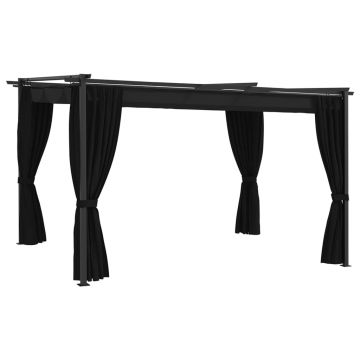 Gossi pavilion, antracit, 4 x 3 m