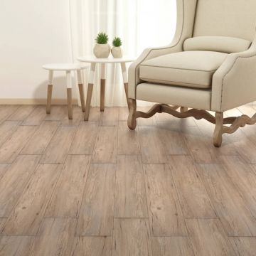 Gossi placi pardoseala autoadezive stejar maro 5,21 m2, 2 mm pvc