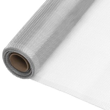Gossi plasa de sarma, argintiu, 80x1000 cm, aluminiu