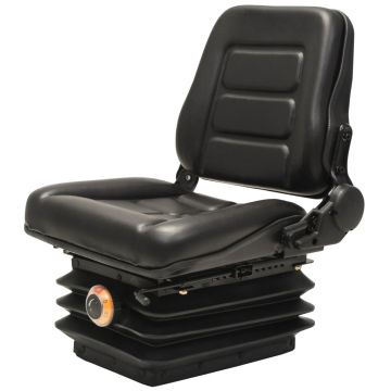 Gossi scaun cu suspensie, spatar reglabil pentru tractor si stivuitor