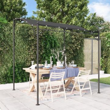 Gossi copertina, antracit, 2x2,3 m, 180 g/m2, material textil si otel