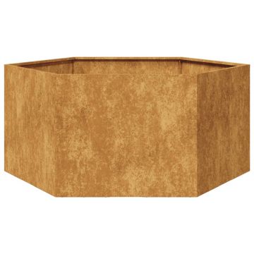Gossi jardiniera de gradina 104x90x45 cm otel de intemperii