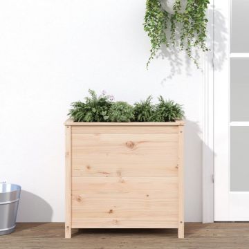 Gossi jardiniera de gradina, 82,5x40x78 cm, lemn masiv de pin