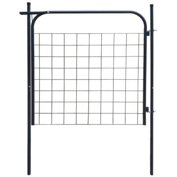 Gossi poarta pentru gard de de gradina 100 x 100 cm antracit