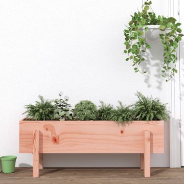 Gossi strat inaltat de gradina, 101x30x38 cm, lemn masiv douglas