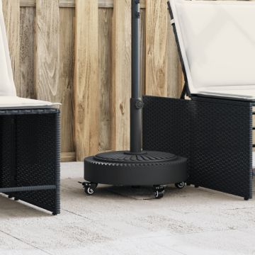 Gossi suport umbrela pentru stalpi Ø38 / 48 mm, 27 kg, rotund