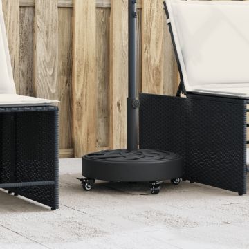 Gossi suport umbrela pentru stalpi Ø38 / 48 mm, 27 kg, rotund