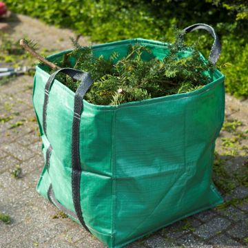 Nature sac de deseuri pentru gradina, verde, 252 l, patrat, 6072405