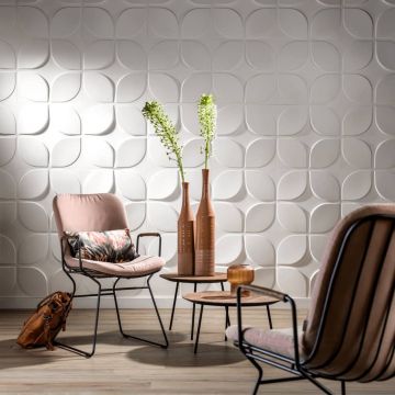 Wallart panouri 3d de perete ga-wa06, 24 buc., sweeps