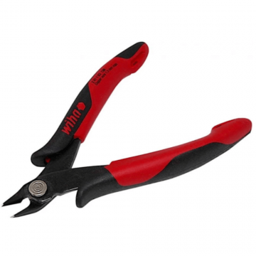 Cleste de precizie cu tais diagonal 130 mm pentru electronisti - Wiha 26818 Cleste de precizie cu tais diagonal 130 mm pentru electronisti - Wiha 26818