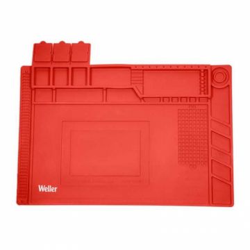 Covoras multifunctional din silicon pentru pistoale de lipit Weller WLACCWSM2-02EU, 455 x 300 mm, 500 C Covoras multifunctional din silicon pentru pistoale de lipit Weller WLACCWSM2-02EU, 455 x 300 mm, 500 C