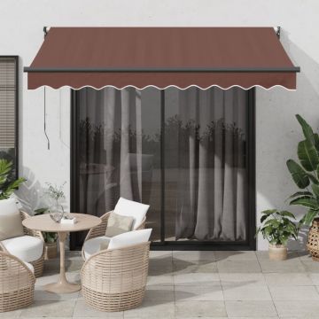 Gossi copertina retractabila automat, maro, 300x250 cm