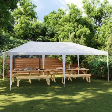 Gossi cort de petrecere, alb, 4 x 6 m