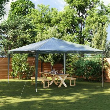 Gossi cort de petrecere profesional, verde, 4 x 4 m, 90 g/m2