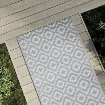 Gossi covor de exterior, arakil gri, 80x150 cm, pp