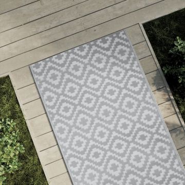 Gossi covor de exterior, arakil gri, 80x250 cm, pp