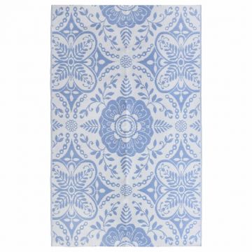 Gossi covor de exterior, bleu, 190x290 cm, pp